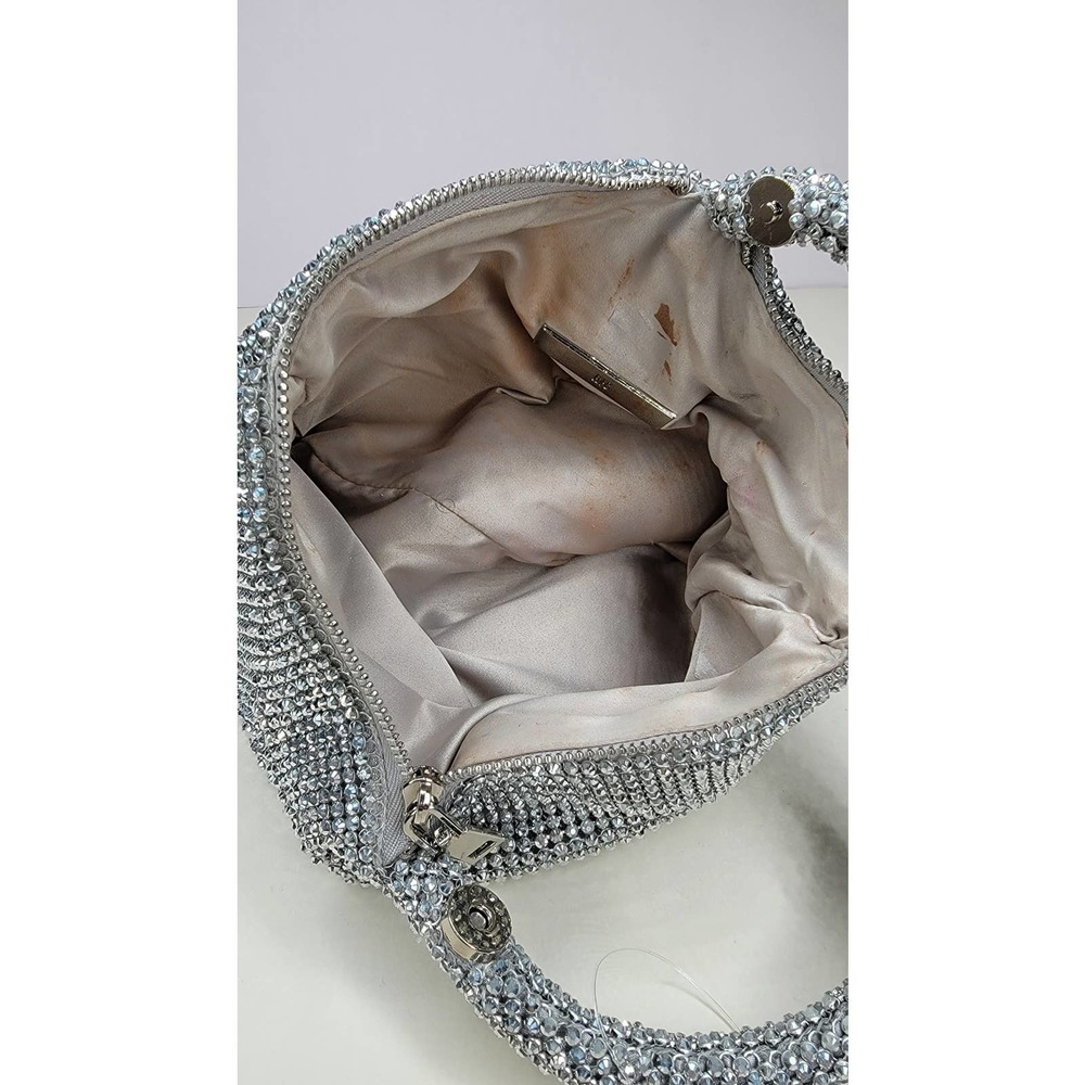 INC Doris Sparkle Mesh Pouch - Picture 3 of 4